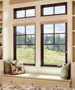 wood window installation