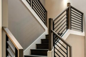 Replace banister and spindles to update the look of your stairs.